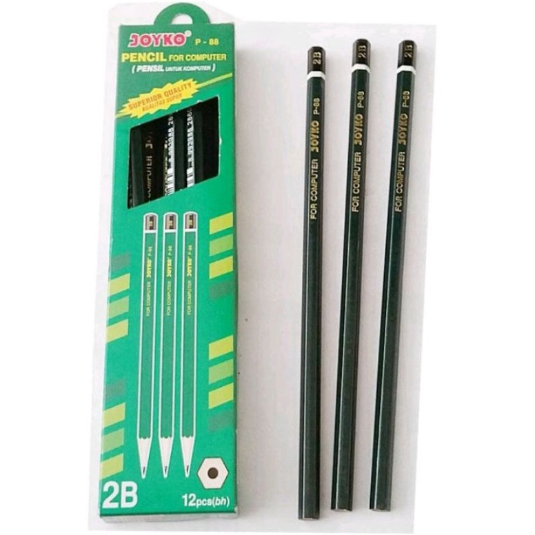 

Saleー[ PER LUSIN ] Pensil Kayu Joyko 2B - P-88