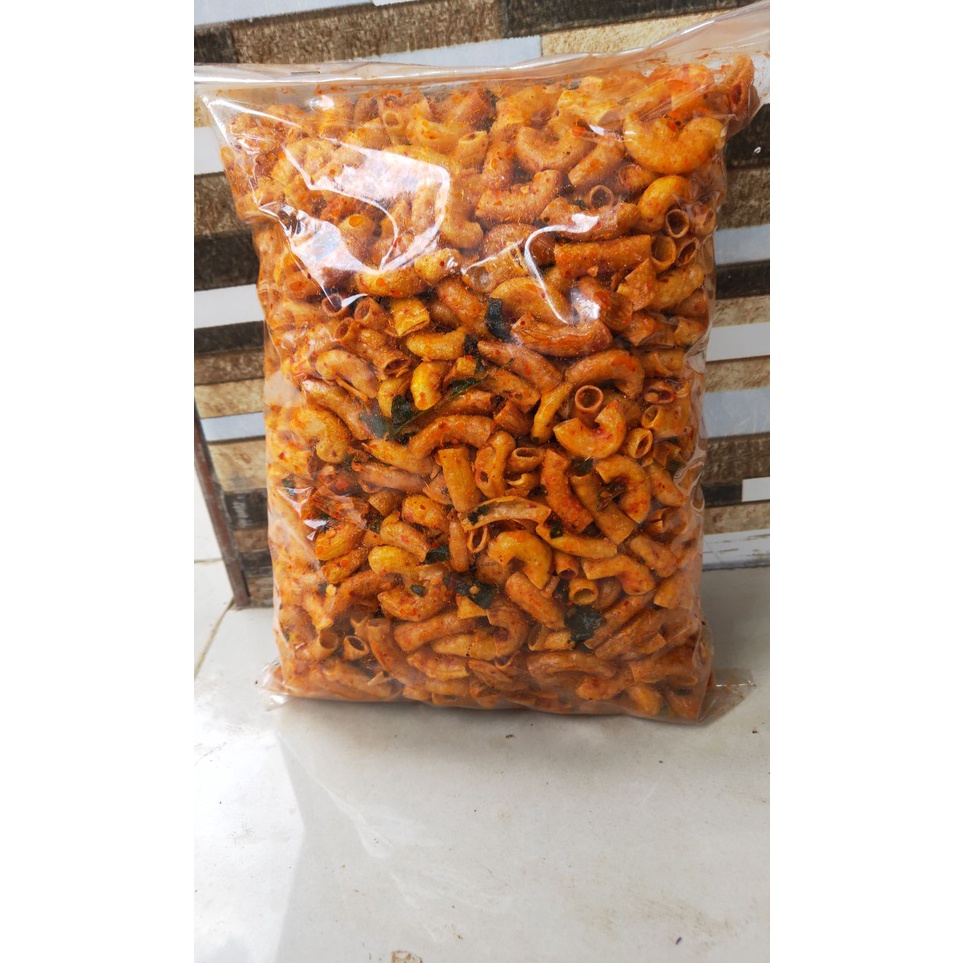 

Sale Makaroni pipa kriuk pedas daun jeruk isi 250gram Baru