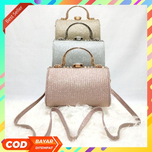 Tas Pesta Wanita 2023 t Kondangan Mewah Terbaru Slingbag Casual 2022 Anti Air g Serbaguna gan Unik C