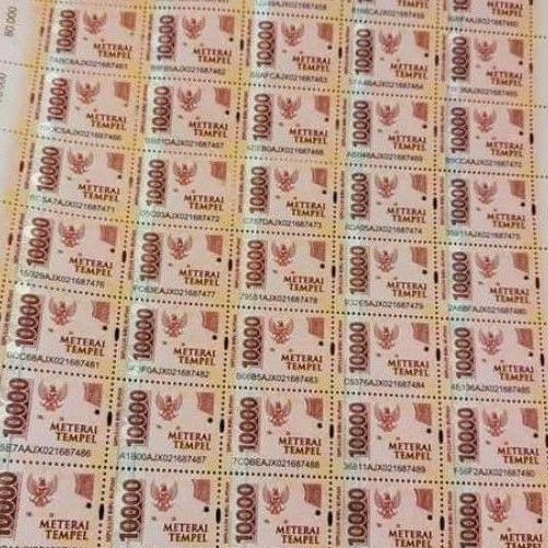 

➩Terbaru❆➩ Materai 10000 Asli J91 ✺
