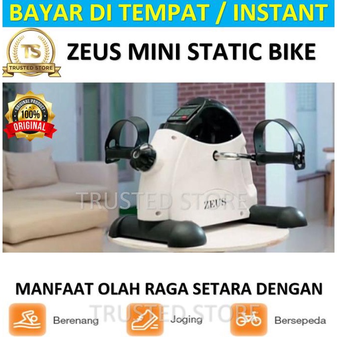 Zeus Mini Bike Static Sepeda Terapi Statis Zeus Sport Exercise Therapy