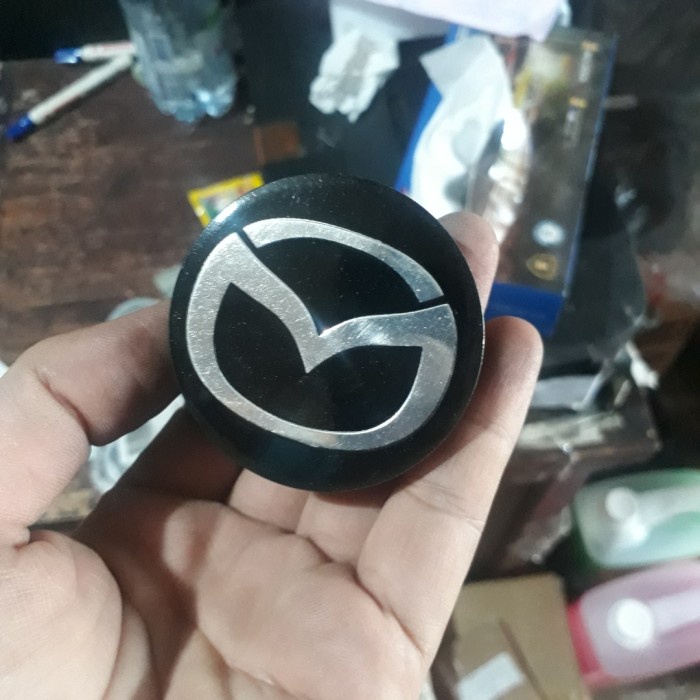 Dop roda tutup velg pelek racing mazda 5.4cm best deal