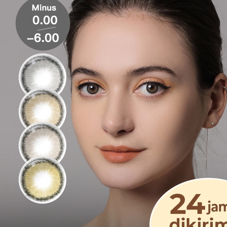 Harga Max5l5Kz [✅COD] Softlens Minus 14mm (-1.00 s/d -6.00)  lensa kontak warna Magister LENS softle