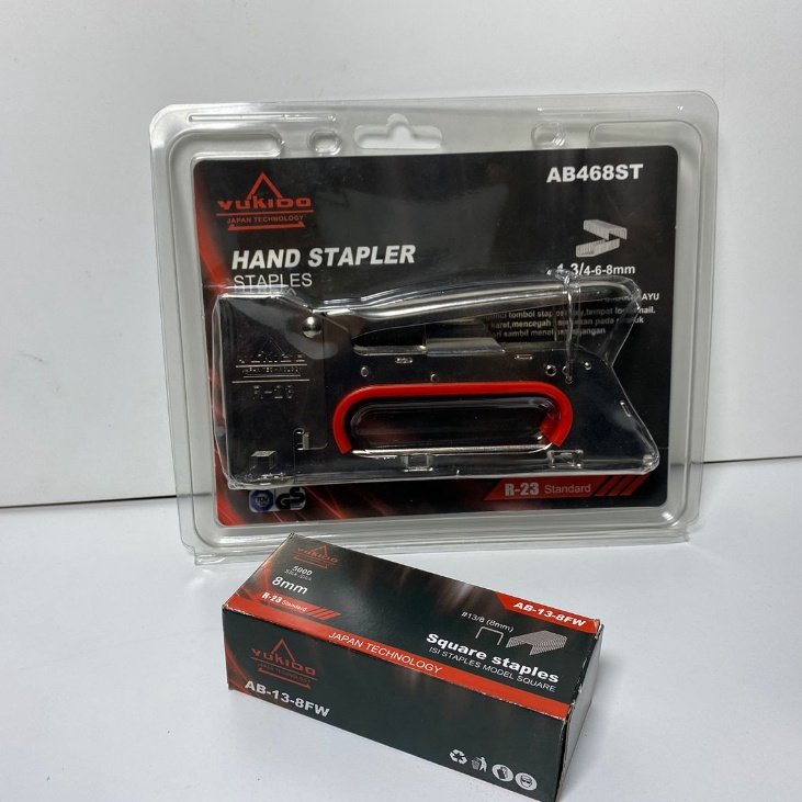 

Langsung Order Gan Paket Stapler Tembak+isi 5000pcs 8mm dan 6mm / Cekrekan / Pengokot / Hekter Gun Tacker / Staples Sofa, Staples Jok, Stepler Motor Just Now