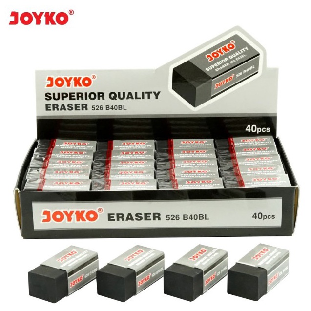 

Penghapus Joyko B40BL 1 Pak isi 40pcs rwmtv