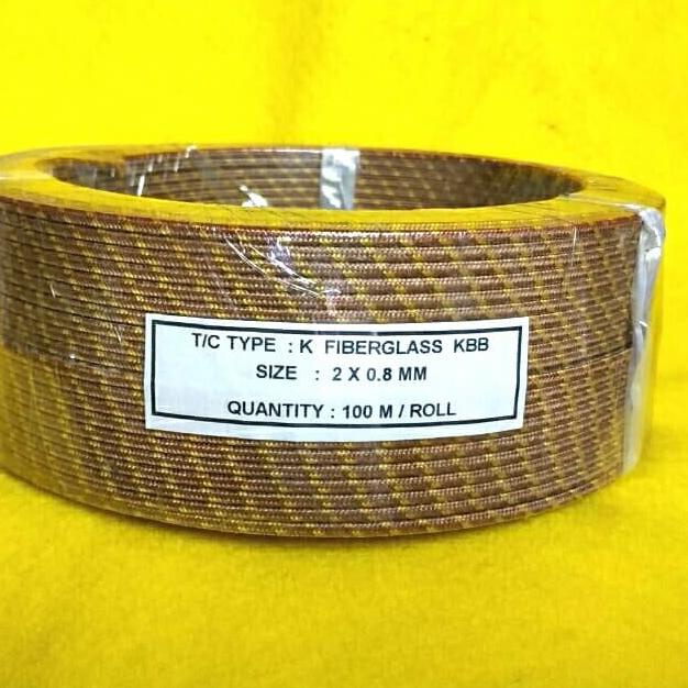 Kabel Thermocouple K fibberglass