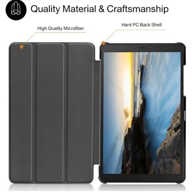Flip case samsung tab A8 2019 t295 tab t295 tab t290 8" Black original