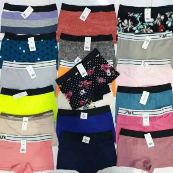 codeT9f9E CD Boxer Wanita Cewe S-XXXL JUMBO MAX 110 kg dan Boxer Sepaha