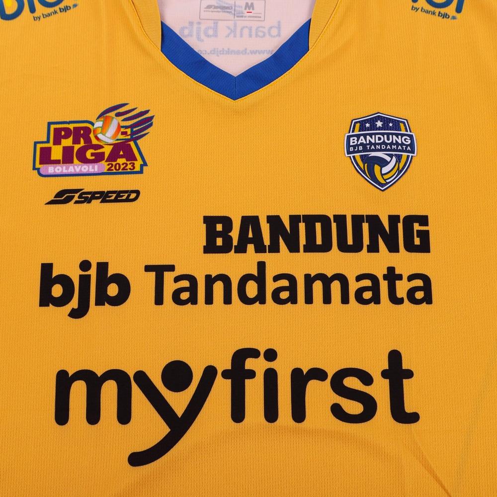 UDI345 ATASAN JERSEY VOLI BANDUNG BJB TANDAMATA PROLIGA 2023 +