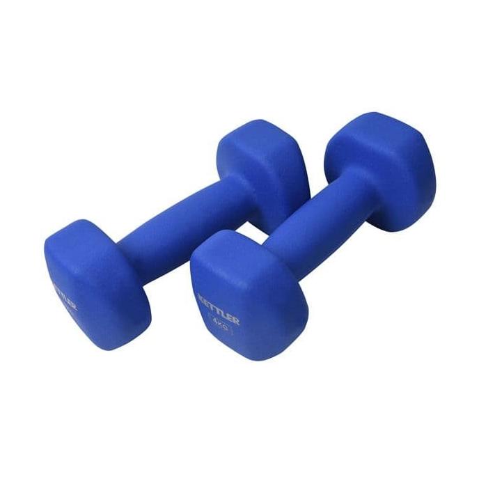 Kettler Dumbell Neoprene 8kg / pairs blue / Dumbell Kettler