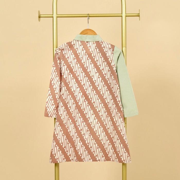 TERLARIS KEMEJA ANAK DAN DRESS BATIK ANAK AQILA.CLOTHING A1132
