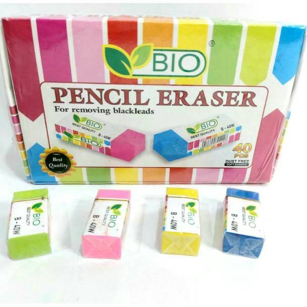 

8888 Penghapus Bio Warna Warni 40 PCS 44