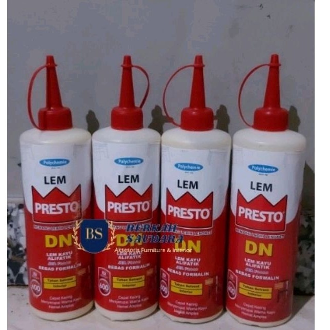 

Stok Baru Lem presto DN Botol Alifatik 600gr , Lem Presto DN Kayu Alifatik RQY