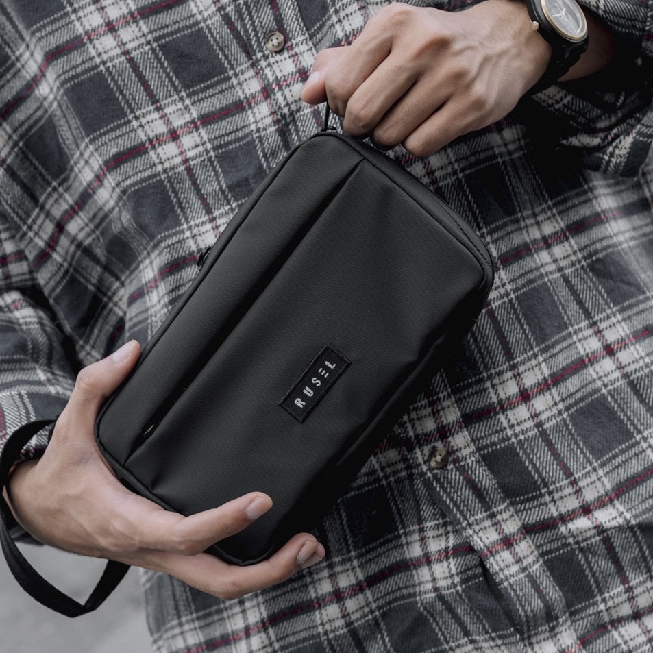 Hot ProductM2y2X HEYRUS RUSEL I Sling Bag Aruna Lite I Clutch Bag Pria Wanita