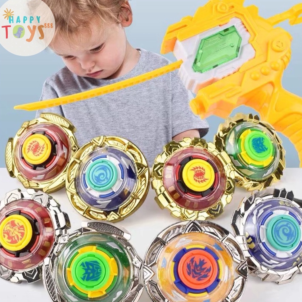 -DbZ HAPPYTOYS.888 #A94 MAINAN GASING BEYBLADE SET / BRAVE INVINCIBLE BEYBLADE / GASING BEYBLADE MAI