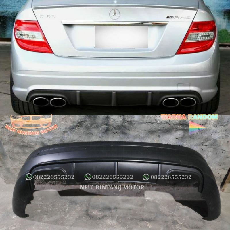 Bumper belakang mercedes C Class W204 C63 AMG OEM