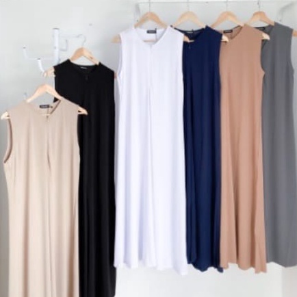 trxm3M7y singlet panjang wanita span polos tanpa lengan SIZE M-L-XL-XXL/dalaman busui/manset wanita 