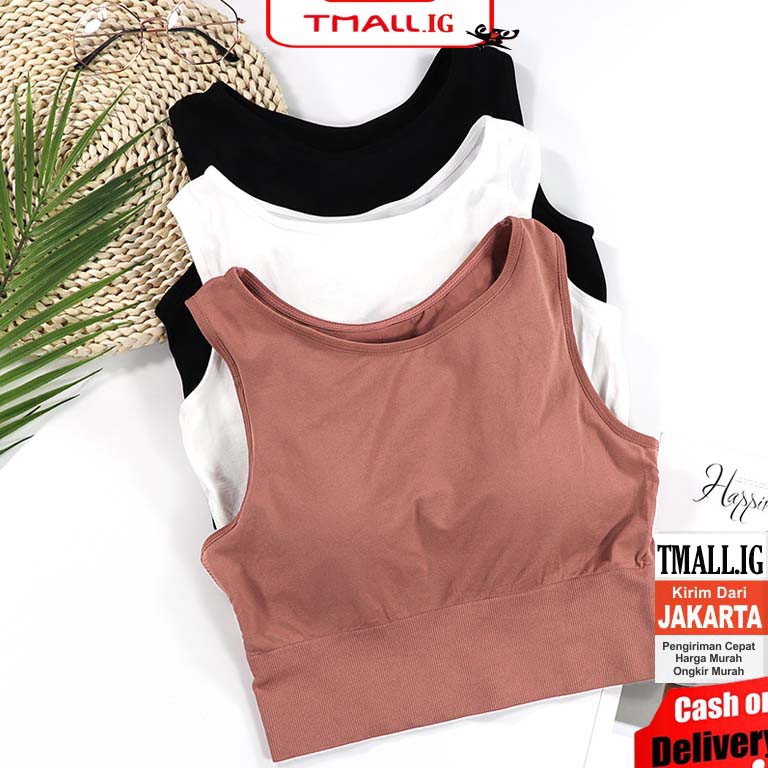 Max SaleIi7I2 ♕ Tmall ♕ TM-081 Bra Sport Yoga Olahraga Pakaian Wanita Tank Top Model Crop Fashion Ko