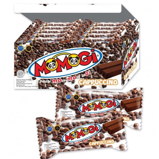 

Hot Sale MOMOGI Stick Makanan Ringan Ekstrudat - Netto 20 pcs x 6 gr Cappucino 1 Dus Diskon