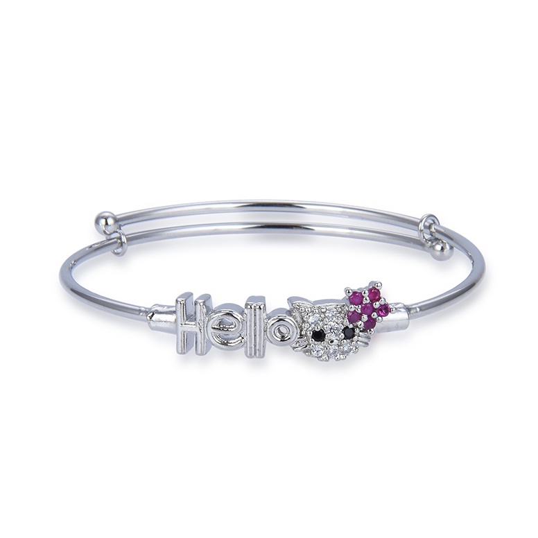 Belanja kuatY4k4J HYL JEWELRY COD Couple gelang titanium anak wanita anti karat silver emas muda bay