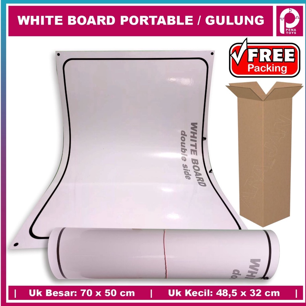

Original Time Table Lembaran Whiteboard Double Side Papan Tulis Gulung 112