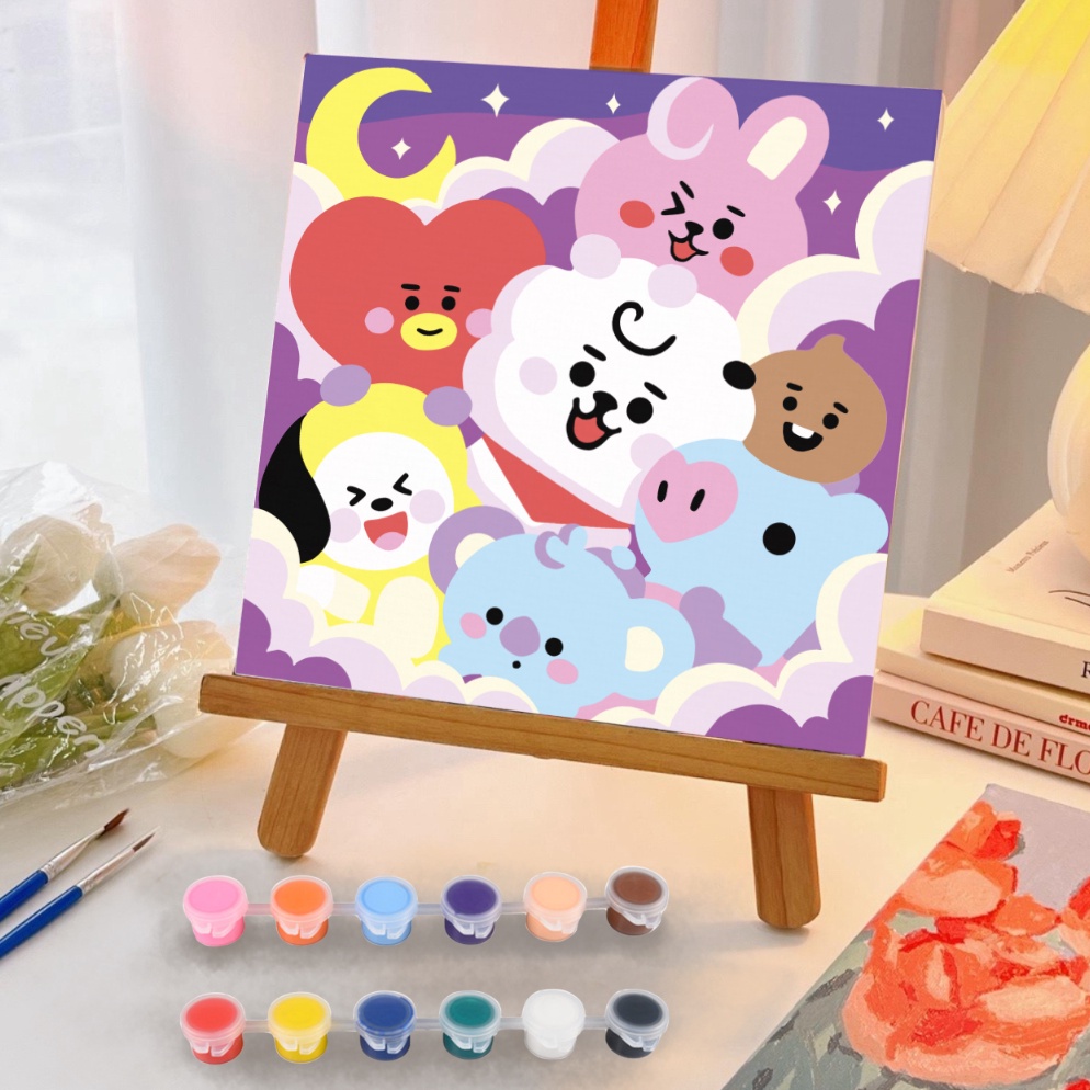 

Miliki Segera PAINT BY NUMBERS KIT - BT21 Series 79