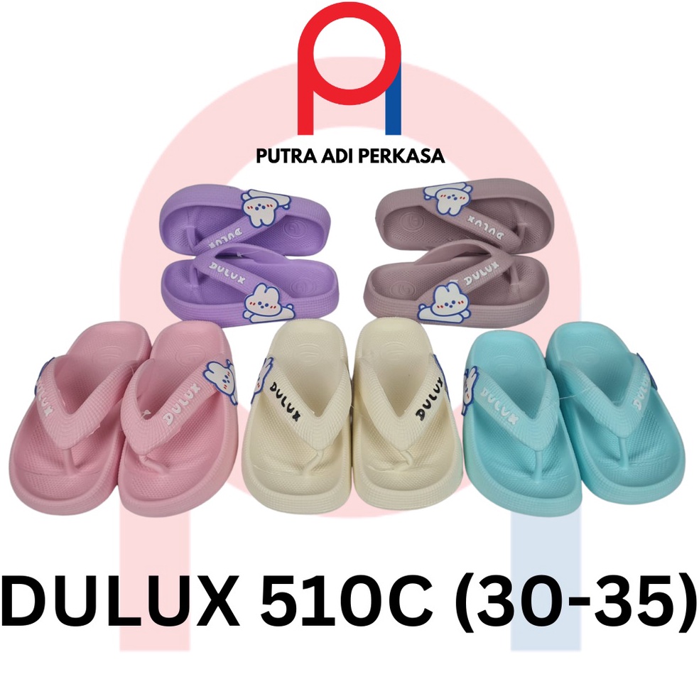 BP65 Sandal jepit anak perempuan Model Cute Bunny NEW DULUX 510C 6548
