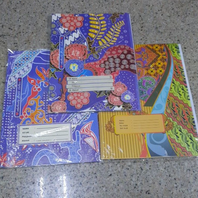 

ERG-72 Sampul Batik Boxy (20 Lembar)/ Sampul Buku Boxy Batik 230