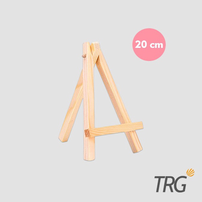 

Pasti Ready TRG - Easel Stand Sandaran Lukis 20 cm TRG - Display Kanvas Canvas Kayu 20cm TRG 74