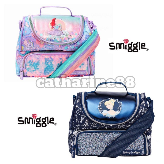 Lunchbag Smiggle Ariel Cinderella Lunch Bag Kotak Bekal Anak Tas Makan