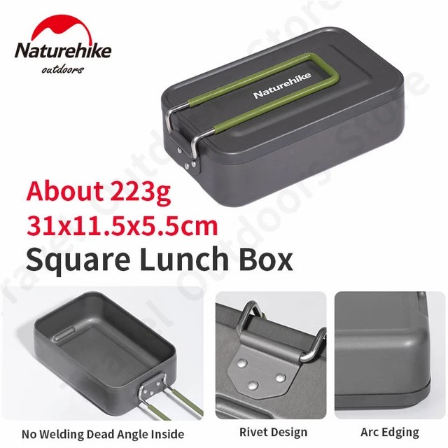 KOTAK MAKAN/ LUNCH BOX ALUMINIUM NATUREHIKE NH21CJ011