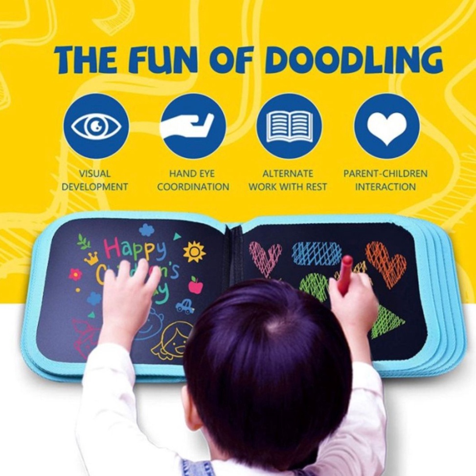 

[M8G] Buku Gambar Portable/ Buku Gambar Ajaib Anak Bisa Dihapus ➡Kirim Langsung