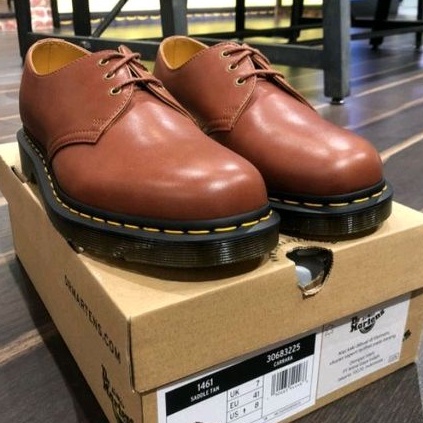 SEPATU PRIA KULIT DR. MARTENS 1461 MEN'S SHOES ORIGINAL