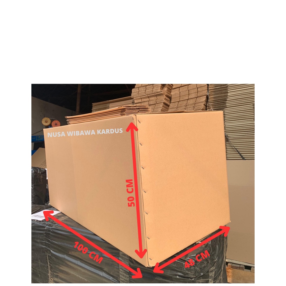 

LKJ-74 kardus box packing polos 100x48x50 cm FJ7