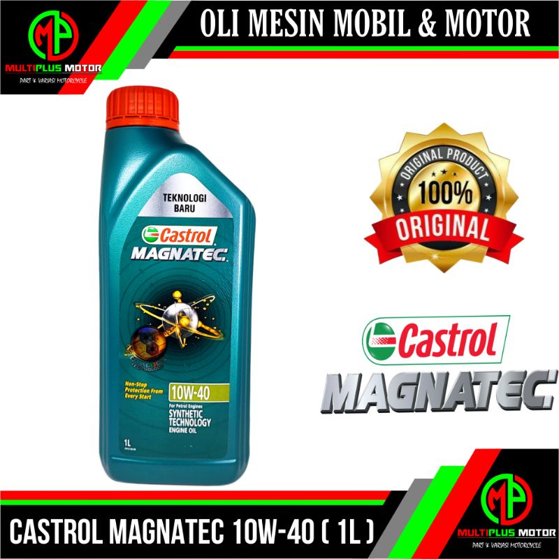 Oli mesin mobil & motor SPORT CASTROL MAGNATEC 10W-40 (1L) ORIGINAL 100%