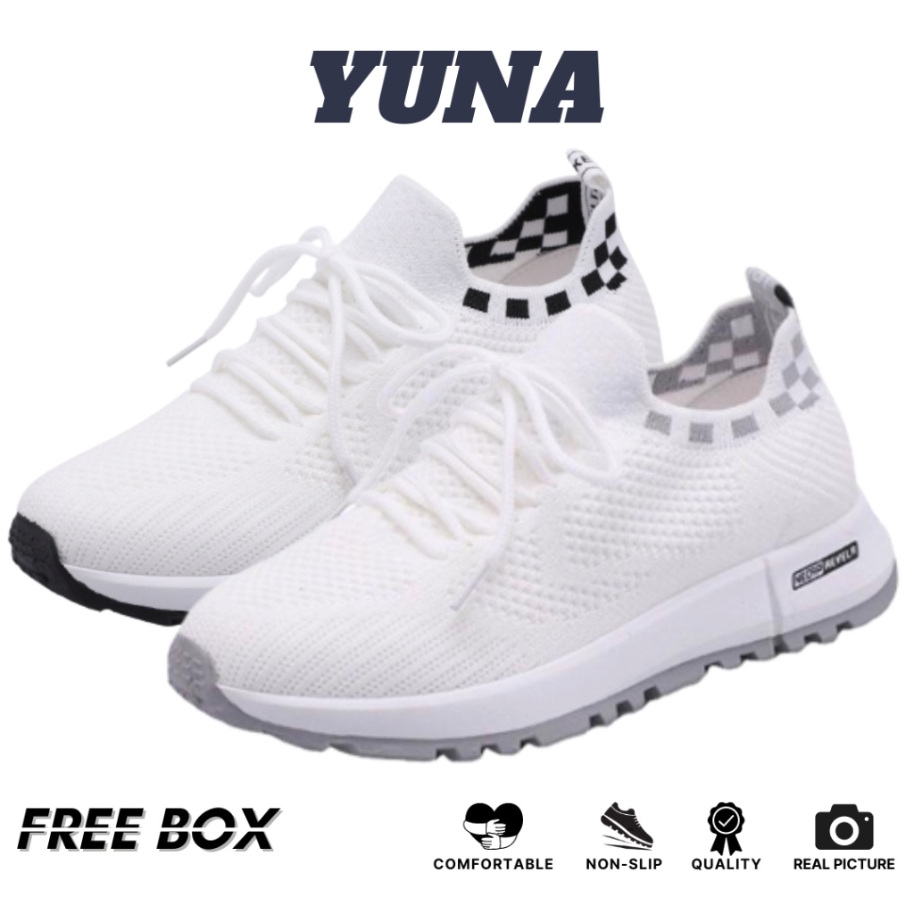 Sepatu Wanita Terbaru 2023 Korean Style  Asli Sapatu Olah Raga Sapatuanaksekolah Karet Sapatulak Aep