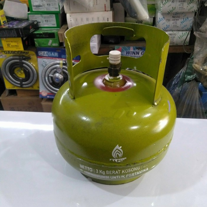 tabung gas 3 kg tambah isi