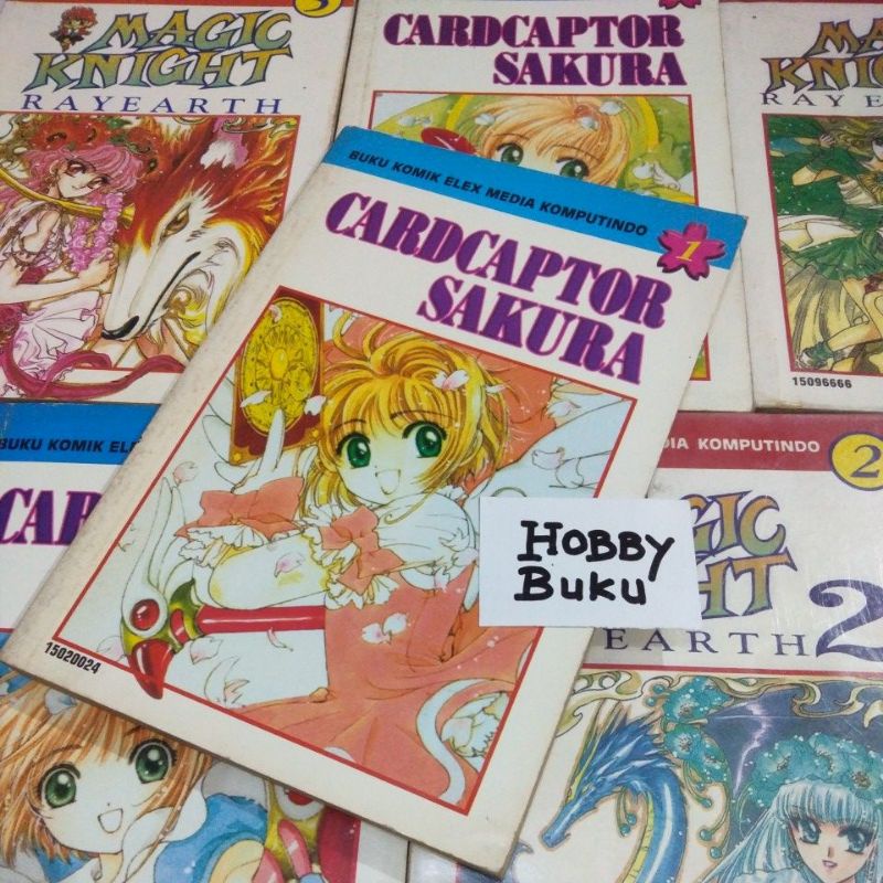 Komik Clamp Cardcaptor Sakura Magic Knight Rayearth Angelic Layer Si Wajah Misterius Cabutan