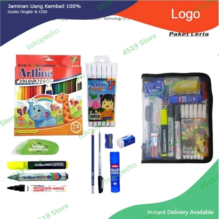 

Terlaris Paket Alat Tulis / Paket Ceria Artline _.