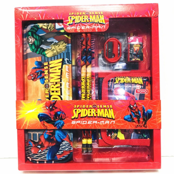 

PAKET ALAT TULIS ANAK STATIONERY SET SEKOLAH KARAKTER SPIDERMAN FROZEN