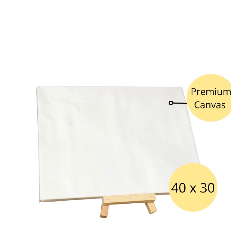 

rlit -80 Kanvas Lukis 40 x 30 Premium | [ Kanvas Polos ] The Moon Art Big Discount
