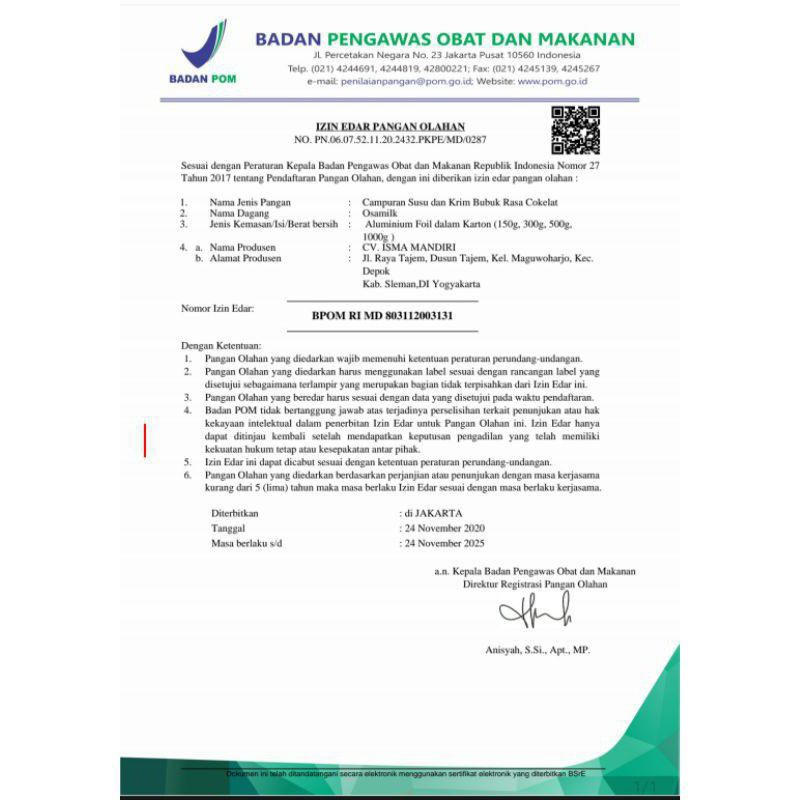 

Terlaris !! Bundling (2 Pcs) Osalk Susu Ggemuk Badan 101% @ 500G