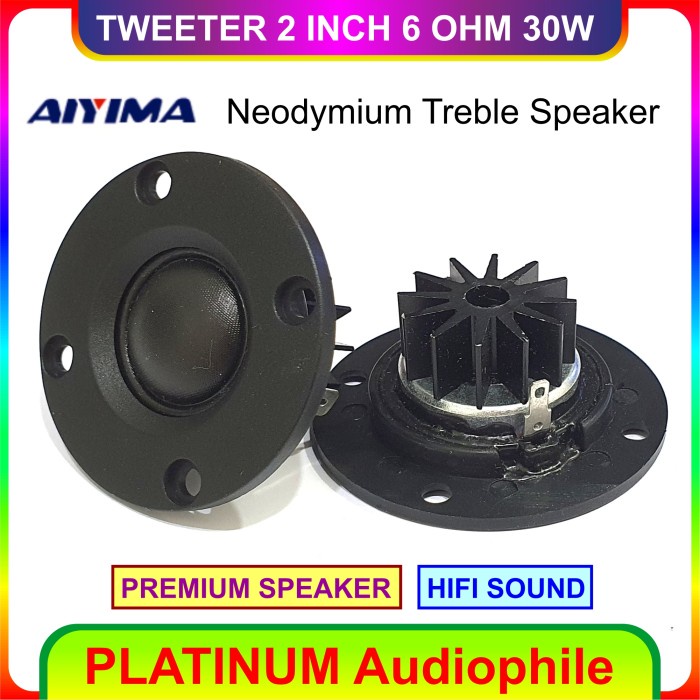 Terlaris Tweeter 2 Inch 6 Ohm 30W Neodymium Tweter 2 Inch Premium Best Quality