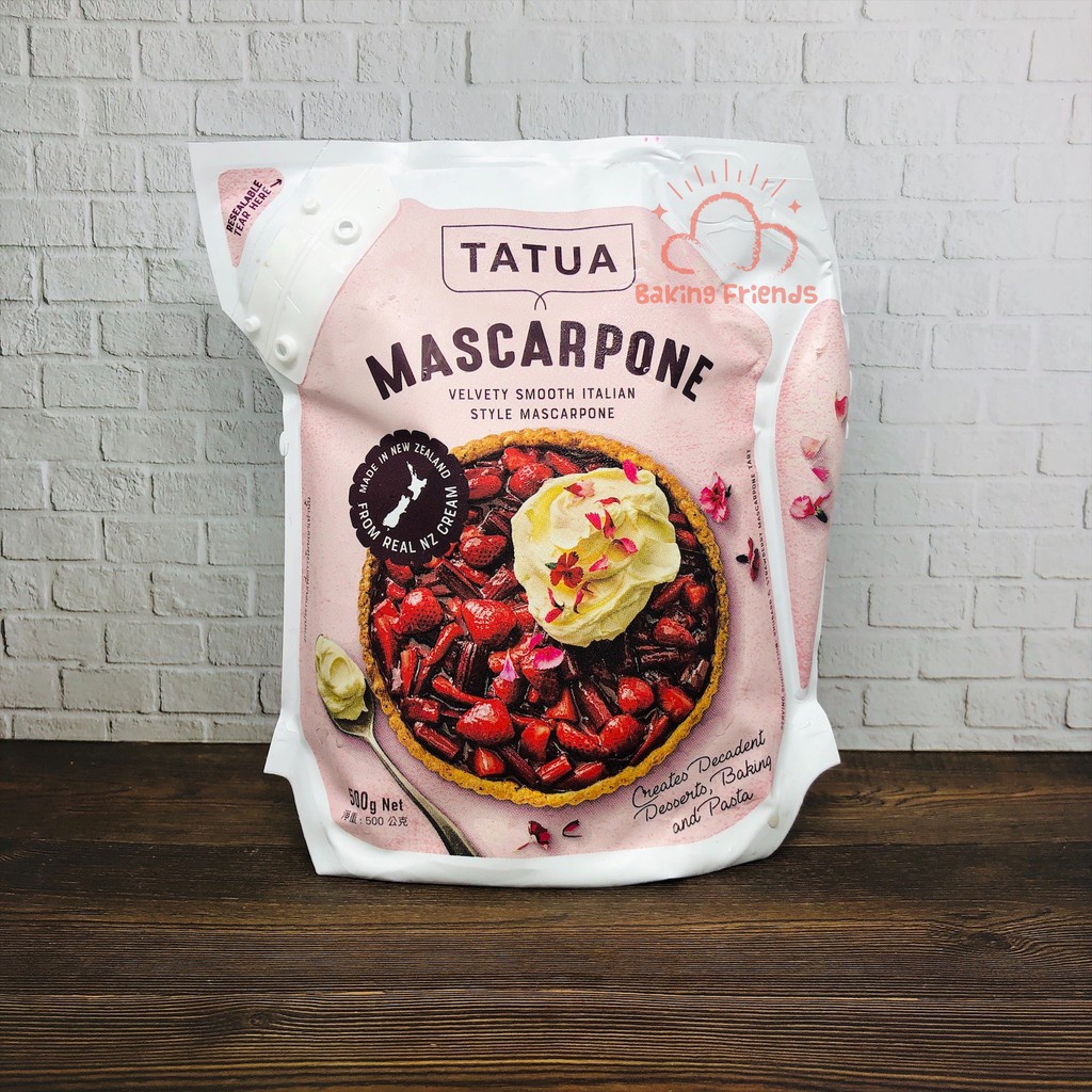 

Tatua Mascarpone Cheese 500Gr/Keju Mascarpone Tirasu 500 Gram