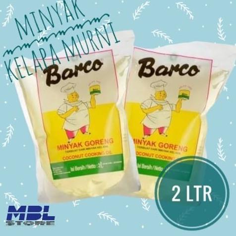 

Barco Minyak Goreng Kelapa / Coconut Oil 2 Liter