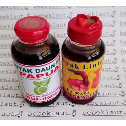 PAKET RAMUAN DAUN PEMBUNGKUS DAN MINYAK LINTAH