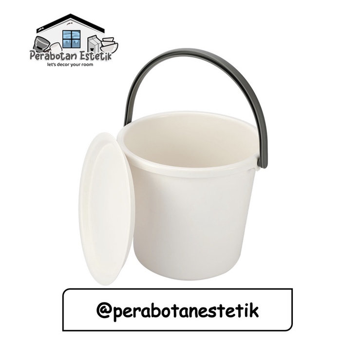 Terlaris Ember Putih Monokrom Aesthetic Minimalis / Ember Air / Ember Plastik