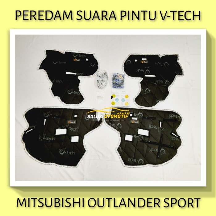 MITSUBISHI OUTLANDER SPORT PEREDAM SUARA PINTU AKSESORIS MOBIL VTECH