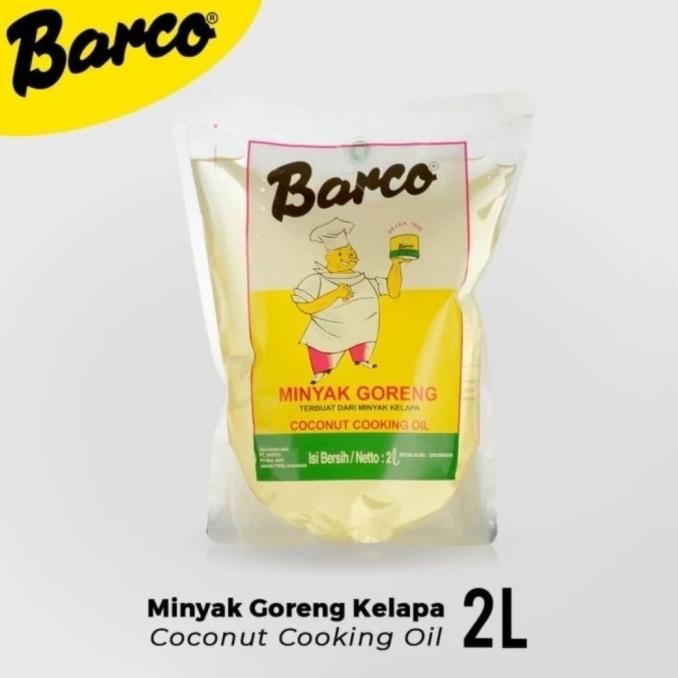 

Barco Minyak Goreng Kelapa Refill 2 liter