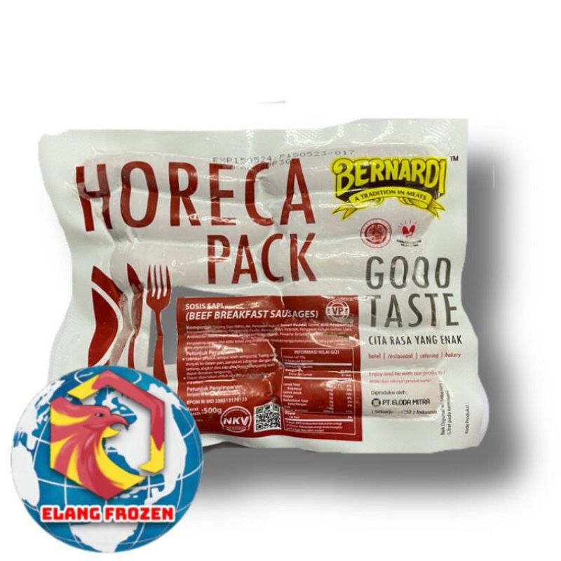 

BAH Horeca Pack Bernardi Sosis Cocktail Sausage gr